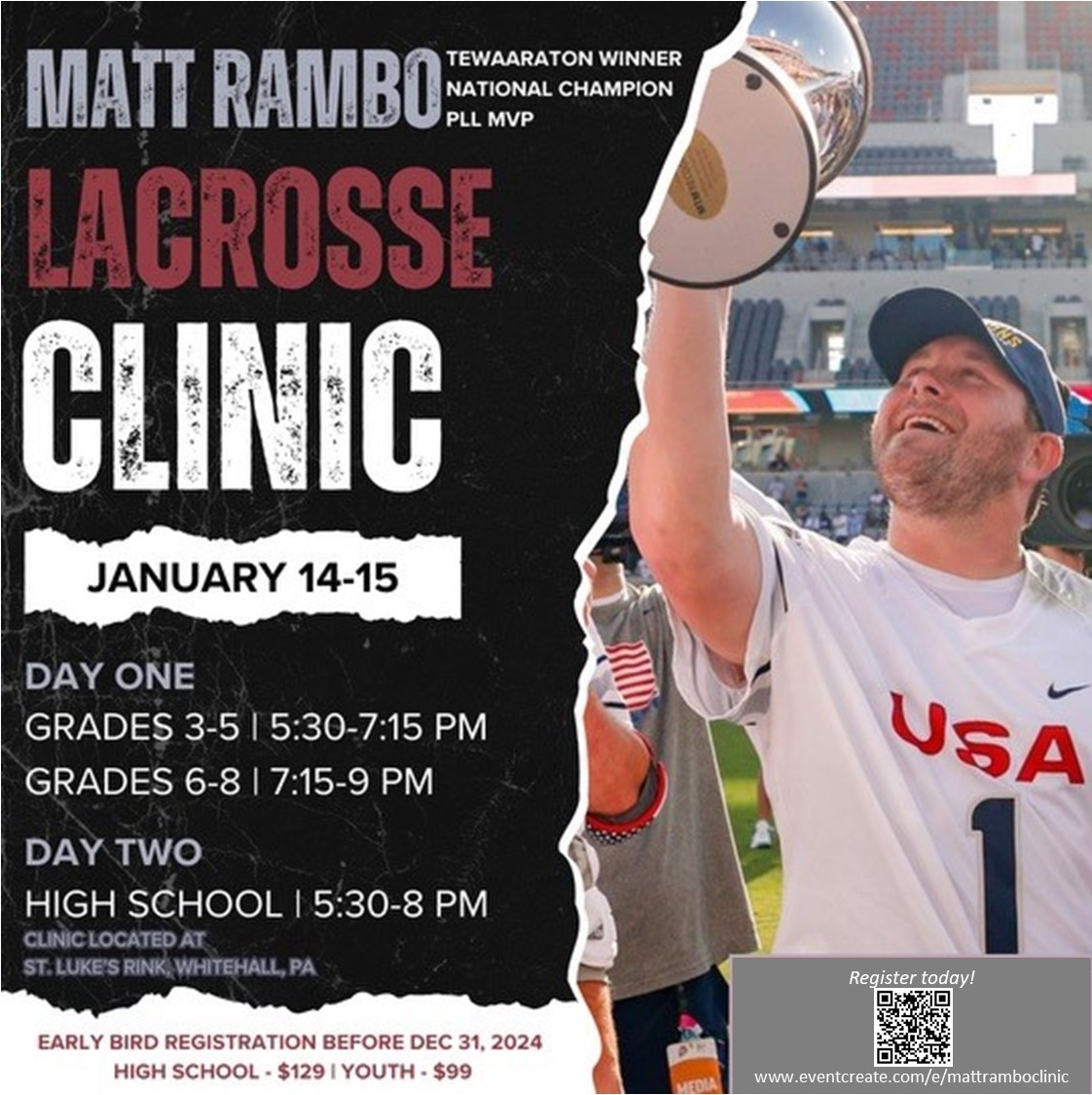 Matt Rambo Clinic Flyer Jan 2024